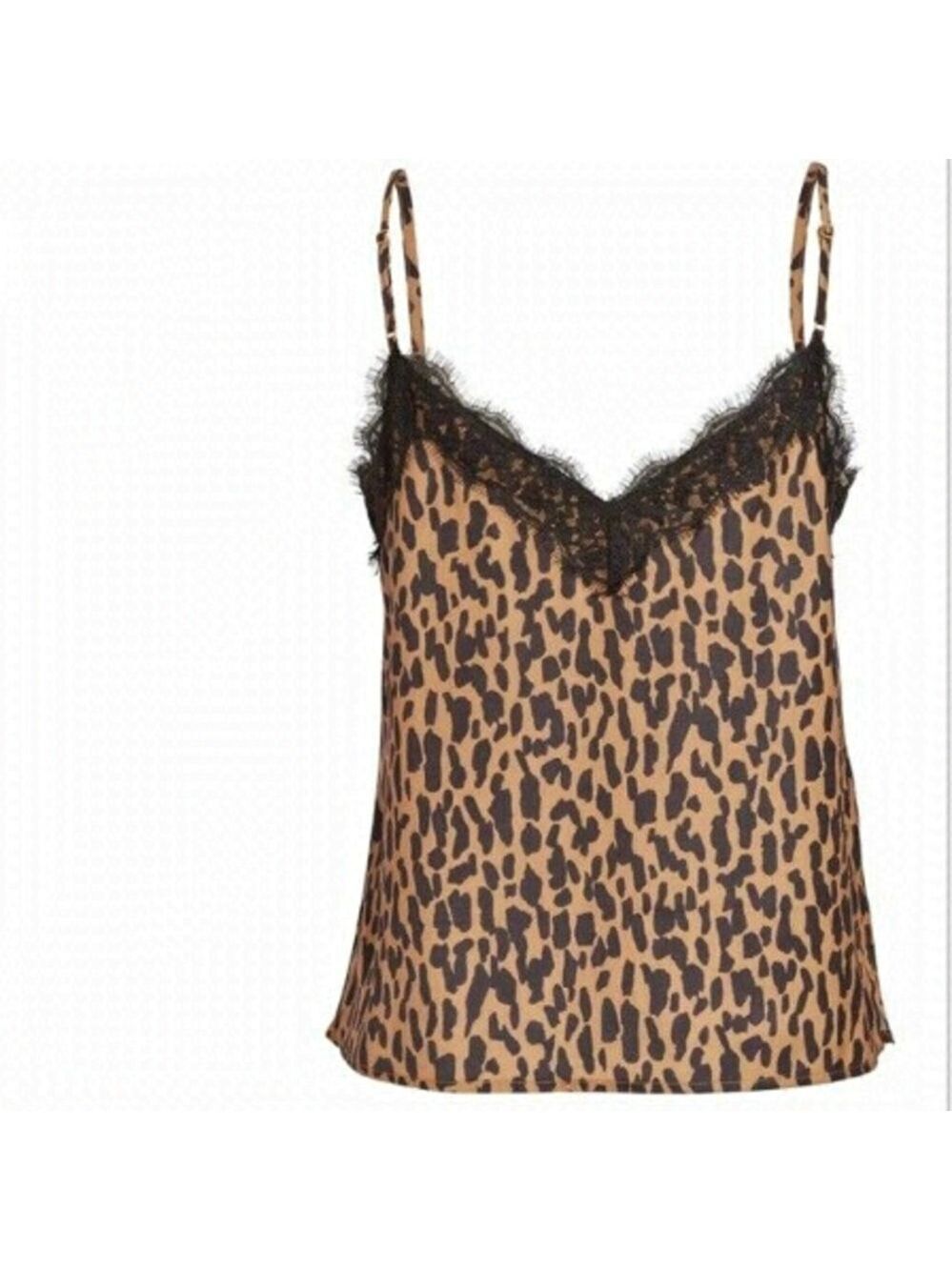 Bp Womens Lace Trim BNWOT Animal Print Camisole Tank Nordstrom